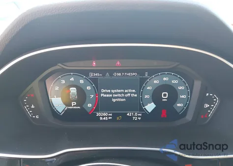 2025 Audi Q3 Premium 45 Tfsi S Line Quattro Tiptronic из США, поврежденный, VIN WA1DECF34S1019499